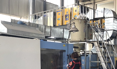 杰诺塑料湿帘生产线