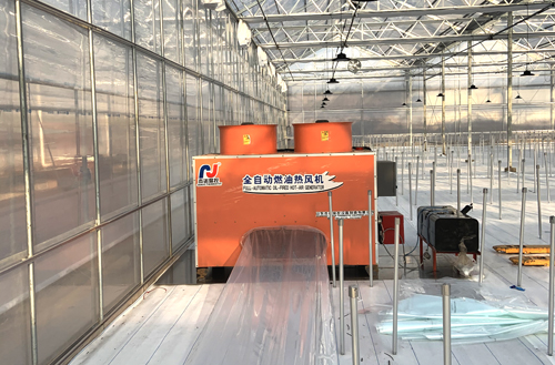 杰诺温控全自动燃油热风机