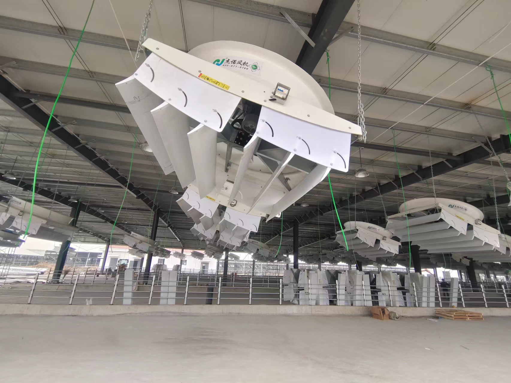 赛克龙牛舍风扇，牛舍风机