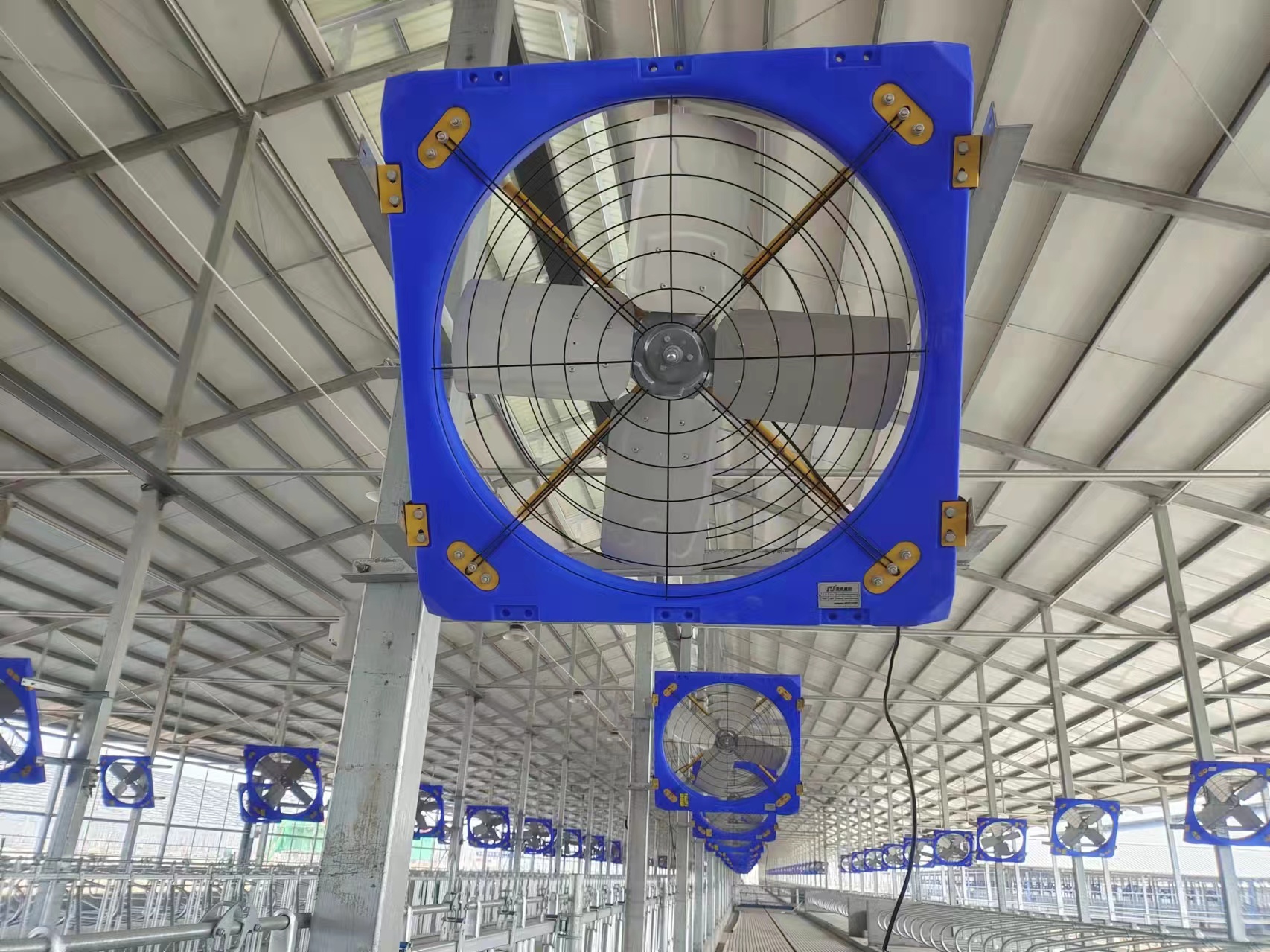 杰诺牛舍风扇，牛舍风机，塑料牛舍风机