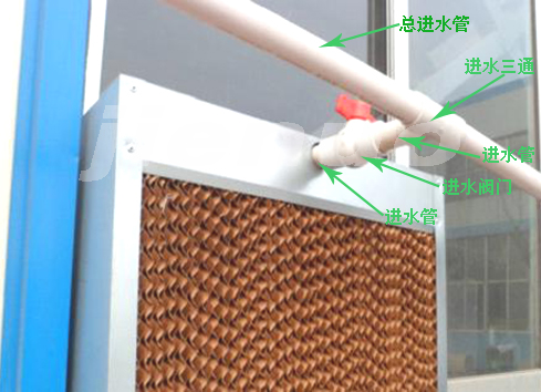 杰诺湿帘墙安装